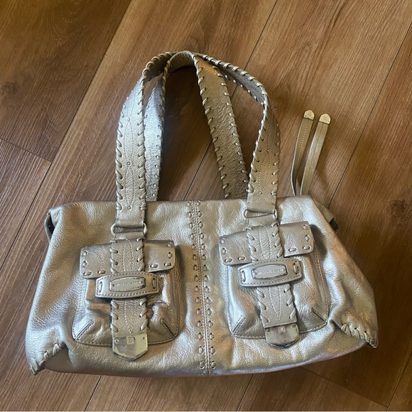 MICHAEL Michael Kors Handbags - Michael Kors Vintage Silver Bag